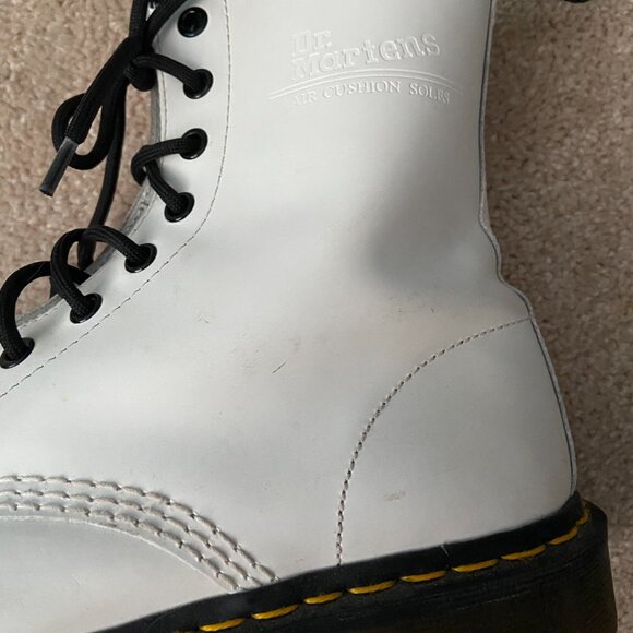 Dr. Martens White 1460 Pascal Boots Women’s 10 - Picture 16 of 16